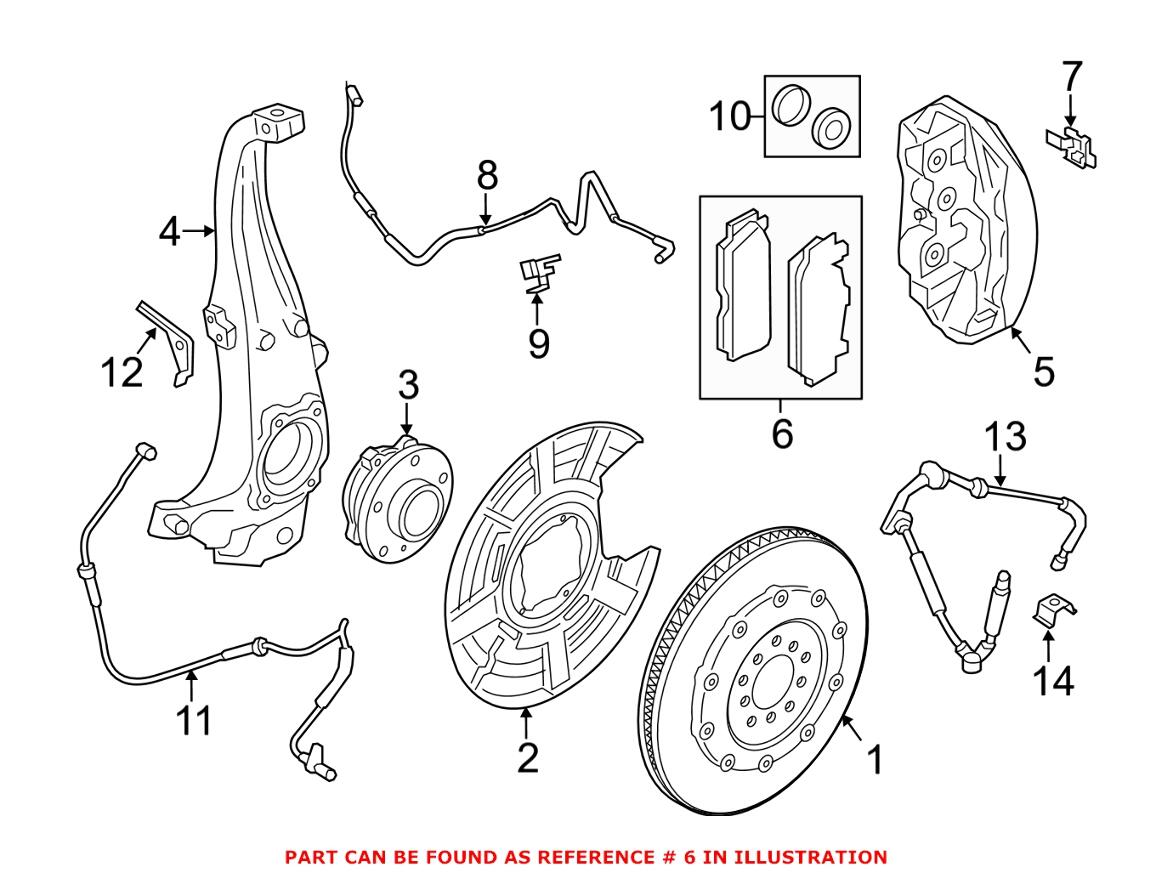 BMW Disc Brake Pad Set - Front 34112284370